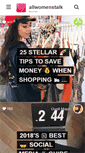 Mobile Screenshot of money.allwomenstalk.com